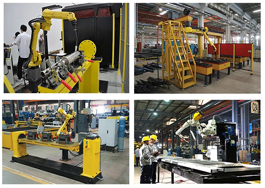 尊凯实业机械人自动化焊接解决方案