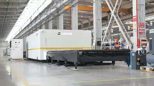 尊凯实业高功率宽幅激光切割机