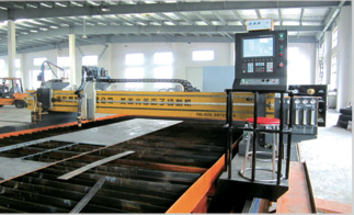 尊凯实业GS系列高精度重工款平面数控等离子切割机